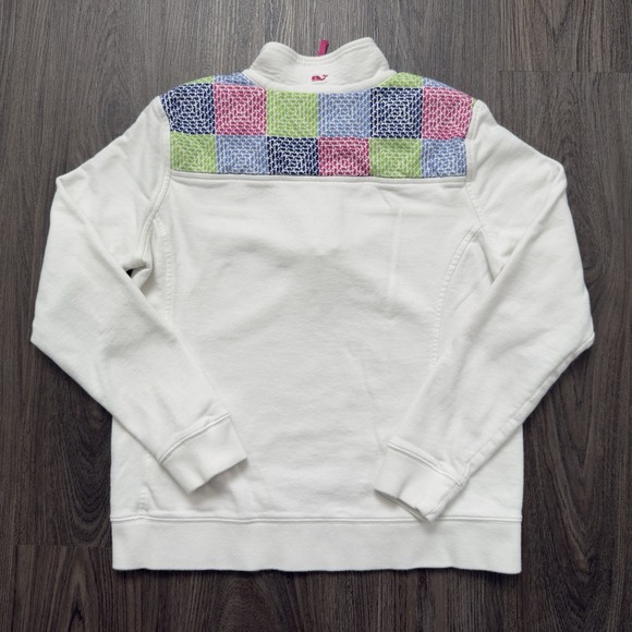 Vineyard Vines Stars & Whales Classic Shep Shirt Sweatshirt Size Small Womens - Picture 4 of 8